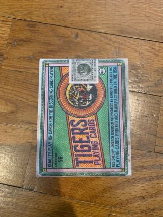 Kings Wild Tigers Playing Cards Limited Edition - Rare Deck