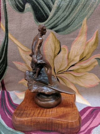 John Kelly Surf Sculpture,  Trophy - 1930s 2