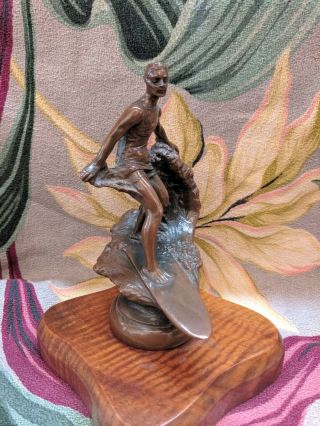 John Kelly Surf Sculpture,  Trophy - 1930s 3