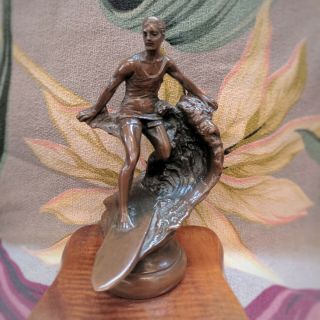 John Kelly Surf Sculpture,  Trophy - 1930s 7