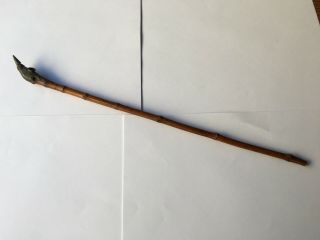 Antique Chinese Cigarette Holder Metal/bamboo 14 " Long Unique