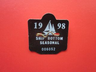 1998 Ship Bottom Jersey Seasonal Beach Badge/tag 21 Years Old