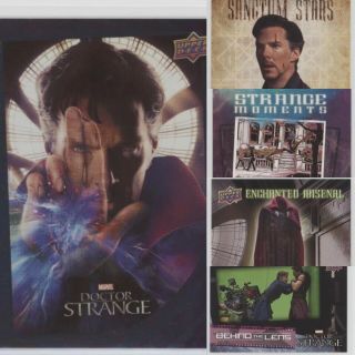 Ud Doctor Strange Complete 119 - Card Master Set Silver 1 - 60 Inserts Achievements