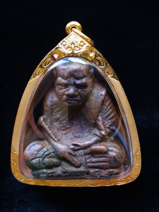 Thaibuddha - Amulets 1095: Reup Lor Lp Kron,  Pim Lor Boran,  Wat Bangsaek,  Be 2498