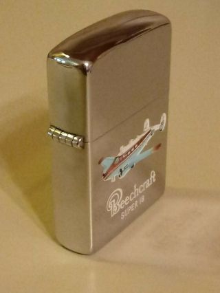 1950 - 57 ZIPPO PAT.  PEND/2517191 TOWN AND COUNTRY BEECHCRAFT 18 AD LIGHTER 4