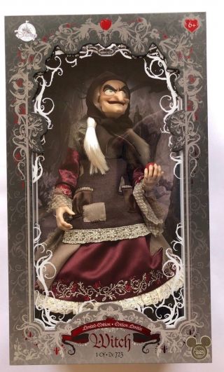 D23 Expo 2017 Disney Store Snow White Evil Witch Queen Old Hag Doll Le 723 2019