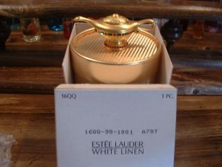 Estee Lauder Solid Perfume Compact " Magic Lantern " Box
