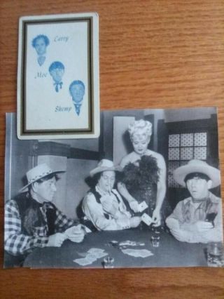 THREE STOOGES PLAYING CARDS - FULL DECK - 8