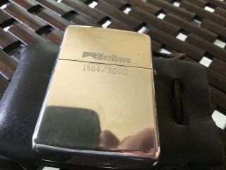 Zippo Lighter Sterling Marlboro Man Bucking Bronco Limited Edition/3000 8