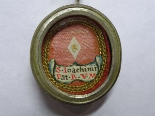 ✝ Reliquary Relic St.  Joachim Father Of The Most Blessed Virgin Mary