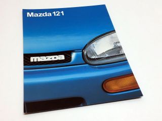 1996 Mazda 121 Idm Brochure - Israel Domestic Market