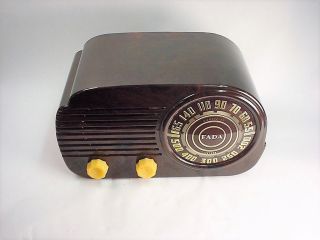 Fada Radio Model 845 Art Deco Style,  1947