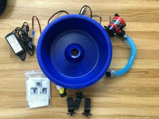 Blue Bowl Prospecting Concentrator Kit With Pump,  Leg Levelers - Gold Mining