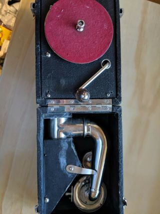 Antique Starr Portable Phonograph 8