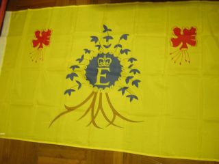 British Empire Flag Royal Standard Of Barbados Ensign 3x5ft Gb Uk Hm Queen Eiir