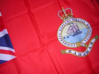 Reproduced British Empire Flag of Bahamas 1923 - 1953 Red Civil Ensign 3X5ft GB 2