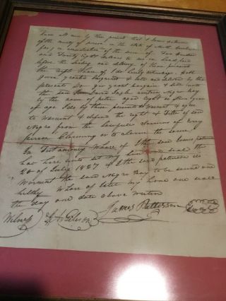 Slave Bill Of 1827,  Peter,  Person Co.  Nc,  Historical Document