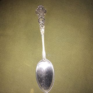 Sterling Silver Cuban Vintage Machete Soldier Sugar Cane Home Souvenir Spoon