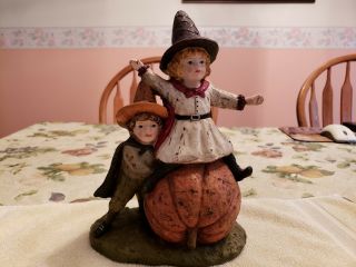 Ragon House Halloween - Boy And Girl Witch - Pre - Owned.