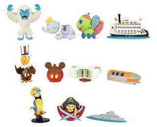 Disney Series 2 Kingdom Of Cute Vinyl Vinylmation Complete Set Of 12 With Chaser