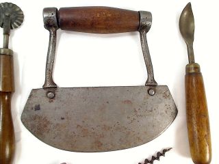 Vintage Alaskan Ulu Knife and Tools 2