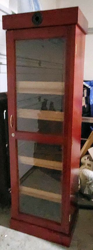 Cherry 3000 Cigar Tower Cabinet Humidor