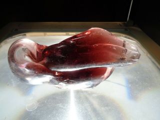 Andara Crystal Glass 350 Grams E24 Purple/dragons Blood/clear Unique Monatomic