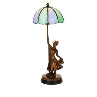 Mary Poppins Returns Stained Glass Accent Table Lamp Dale Tiffany