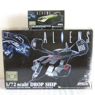 【mint】aliens Dropship 01 Standard Edition,  Apc 1/72 Diecast Model Aoshima