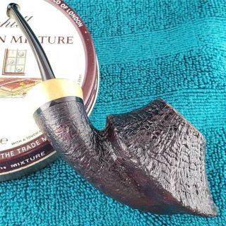 UNSMOKED DAVID HUBER WIDE VOLCANO VARIANT FREEHAND American Estate Pipe 3