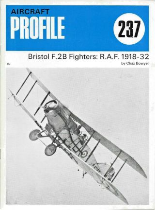 Aircraft Profile No.  237 Bristol F 2b Fighters Raf 1918 - 1932