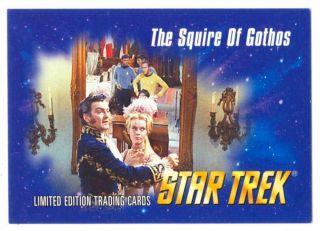 Star Trek Tos - - 1993 Skybox Vhs Insert 18 (b) - - Nm - Nm,  / The Squire Of Gothos^