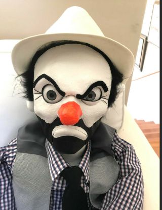 professional ventriloquist dummy - - crazy clown 2