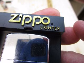 VINTAGE ZIPPO LIGHTER NO.  1610 HIGH POLISH Slim 1984 3