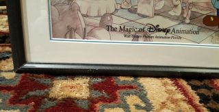 Disney MGM Studios Art of Animation Cel Character Class Hand painted Signed RARE 6