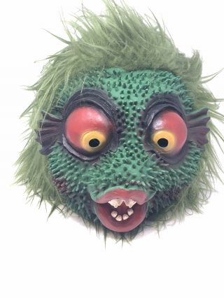 Vintage Topstone Pricklepuss Creature Of The Black Lagoon Halloween Mask B411