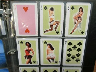 Bettie Page Complete Set Playing Cards Betty Color Pin - up Girl Model Poker 4