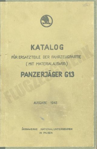 WW2 German Wehrmacht Jagdpanzer 38 Hetzer Manuals and Handbooks - 20 in Total 2