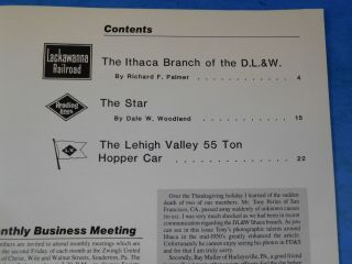 Flags Diamonds and Statues Vol 7 1 Issue 25 Ithaca Branch DL&W LV 55 Ton The St 2