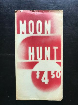 Moon Hunt by Jack Hughes / Ken Allen - vintage magic trick (1960) 2