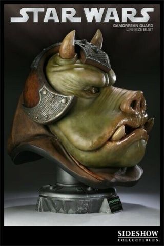 Sideshow Collectibles Life Size Star Wars Gamorrean Guard Bust Full Size 1:1 5