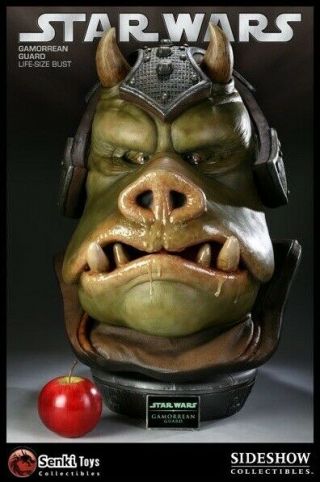 Sideshow Collectibles Life Size Star Wars Gamorrean Guard Bust Full Size 1:1 7