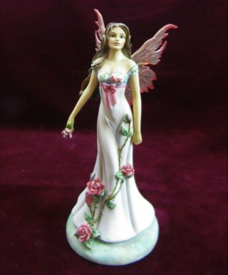 Dragonsite Nene Thomas Spring Faery NT140 Collectible Fairy Figurine Roses 2