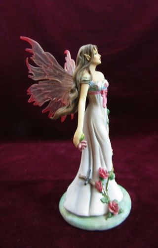 Dragonsite Nene Thomas Spring Faery NT140 Collectible Fairy Figurine Roses 3