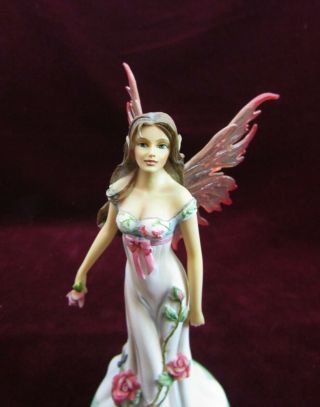 Dragonsite Nene Thomas Spring Faery NT140 Collectible Fairy Figurine Roses 6