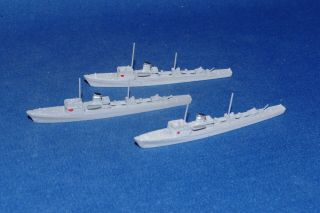 3 X Hansa De Ww2 Torpedo Boats 