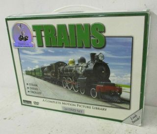 Trains : A Complete Motion Picture Library (24 Dvd Set)
