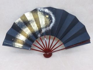 008 4105 Japanese Kimono Folding Fan Maiougi Maisen Sensu