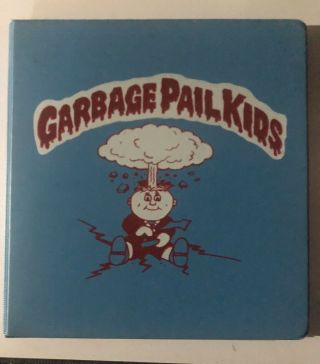 Garbage Pail Kids 1985 Series 1 - Gpk Os1 Complete Set W/ Htf Blue Binder