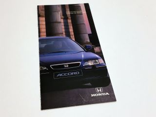 1997 Honda Civic Crx Accord Legend Full Line Brochure - Spanish